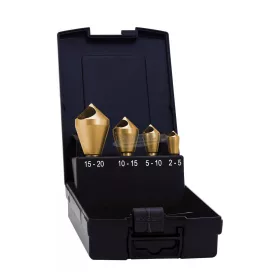   EXACT Keresztfuratos süllyesztő készlet 4 részes 5-20mm HSS TiN 90° 05440