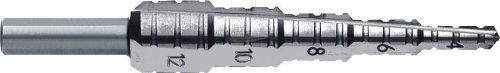 EXACT HSS Maró lépcsősfúró 4-12mm 80mm 3 oldalú szár 05376