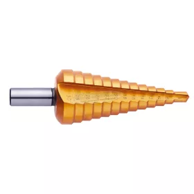   EXACT HSS TiN lépcsősfúró 42-50mm 107mm 3 oldalú szár 05353
