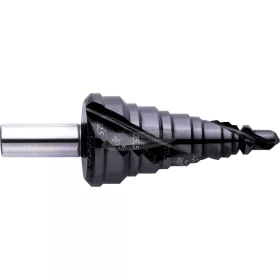   EXACT HSS TiAIN lépcsősfúró 7-38.5mm M12-M40 110mm Hengeres 05317