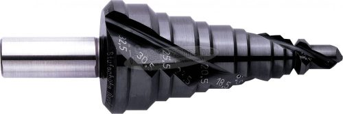 EXACT HSS TiAIN lépcsősfúró 7-38.5mm M12-M40 110mm Hengeres 05317