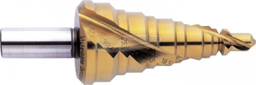 EXACT HSS TiAIN lépcsősfúró 7-30.5mm M12-M32 96mm Hengeres 05316