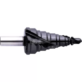   EXACT HSS TiN lépcsősfúró 7-38.5mm M12-M40 110mm Hengeres 05314