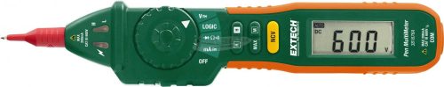 EXTECH digitális multiméter CAT III 600V NCV 200mA 20MΩ 381676A