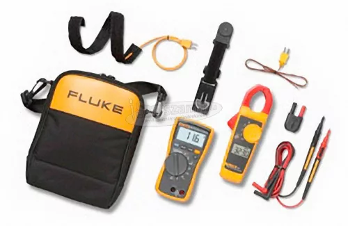 FLUKE digitális multiméter + műszerkészlet CAT III 600 V 116/323 4296029