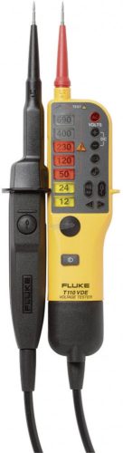 FLUKE Kétpólusú feszültségvizsgáló LCD kijelzővel CAT III 690 V, CAT IV 600 V FLUKE-T110/VDE