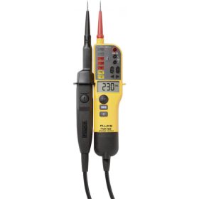   FLUKE Kétpólusú feszültségvizsgáló CAT III 690 V, CAT IV 600 V Akusztikus, LCD, LED, Vibrálás 4016961 T130