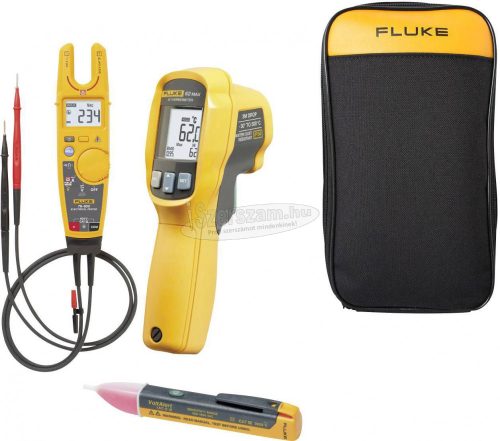 FLUKE Infra hőmérő, multiméter, feszültségteszter készlet, Fluke T6-600/62MAX+/1ACE