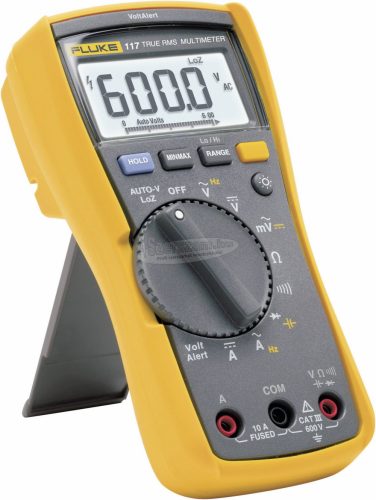FLUKE Digitális multiméter, True RMS, 600V 10A Fluke 117 2583647