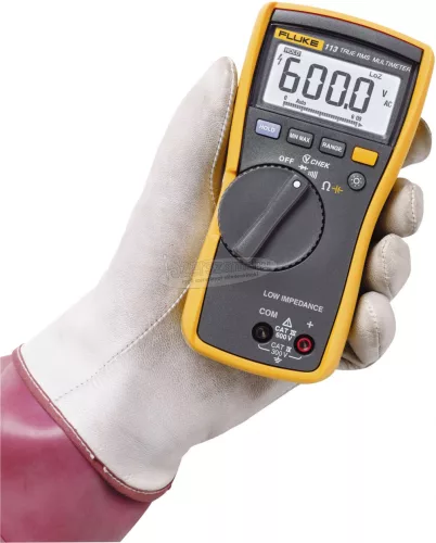 FLUKE Digitális multiméter, True RMS 600V Fluke 113 3088053