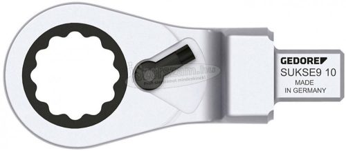 GEDORE feltűzhető racsnis csillagkulcs, irányváltós SE 9x12mm 10mm SUKSE9 10 2827735