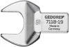 GEDORE villás feltűzőkulcs 14x18mm 29mm SE 7118-29 2212285