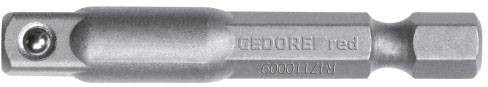 GEDORE RED adapter 1/4" négyszög x 1/4" hatszög 50mm R47110009 3300150