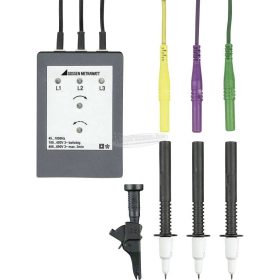   GOSSEN METRAWATT fázis sorrend jelző CAT III 600 V LED PhaseCop 2 GTM5202000R0001