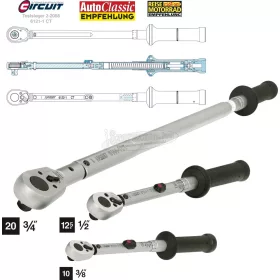 HAZET Nyomatékkulcs 389mm 20-120Nm 3/8" 6111-1CT