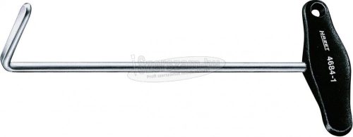 HAZET Szerszám kipufogó szereléshez 209mm horog 40mm, hajlított 9° 4684-1