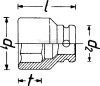 HAZET 6szög gépi dugókulcs hosszú 24mm 1/2" 900SLG6-24