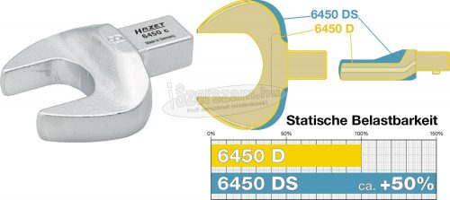 HAZET Feltűzőkulcs villás 14x18mm 6450D-X több változatban 