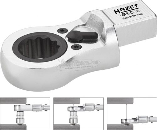 HAZET 6606D-21 Plug-in racsnis kulcs