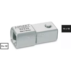 HAZET feltűzhető adapter 14x18mm 9x12mm 6423D