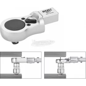   HAZET bedugható racsni, 3/8" lapos négyszög 14x18mm 6602-1