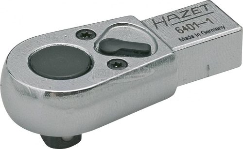 HAZET feltűzhető racsni, 1/4”, négyszög, 9x12mm 6401-1