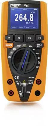 HT INSTRUMENTS HT64 Kézi multiméter digitális Adatgyűjtő CAT III 1000 V, CAT IV 600 V Kijelző (digitek): 6000