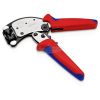 KNIPEX Twistor T Crimpzange mit Trapezcrimp 97 53 19 Krimpelőfogó