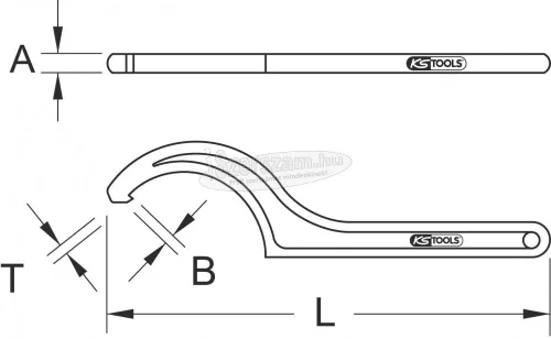 KS TOOLS Kampós kulcs KS Tools 517.1477 5171477