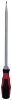 KS-TOOLS Csavarhúzó lapos, kétkomponensű nyél, HEX 250x10,0x1,6mm 159.1013