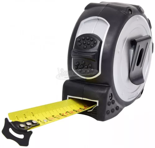 KS-TOOLS Mérőszalag műanyag házzal, acél, II.p. 10m 30 mm/mm,sárga 300.0135