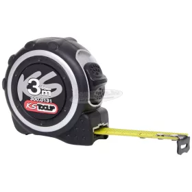   KS-TOOLS Mérőszalag műanyag házzal, acél, II.p. 3m 16 mm/mm,sárga 300.0131