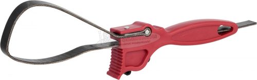 KS-TOOLS Olajszűrő leszedő fogó, gumi szíjas 190mm /átmérő 110 mm 114.0150