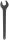 KS-TOOLS Villáskulcs, egyoldalas, DIN894 46mm, foszfátozott 517.0546