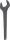 KS-TOOLS Villáskulcs, egyoldalas, DIN894 42mm, foszfátozott 517.0542