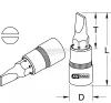 KS TOOLS 917.1393 9171393 Bit befogó