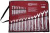 KS-TOOLS Csillag-villáskulcs készlet 6-32mm 21 Részes 517.0043