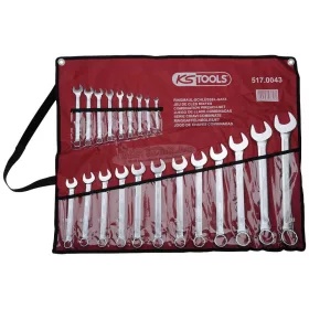   KS-TOOLS Csillag-villáskulcs készlet 6-32mm 21 Részes 517.0043