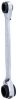 KS-TOOLS Csillagkulcs racsnis, egyenes, 4 az 1-ben 10x19-13x17mm, 4 in 1 GEARplus 503.4565