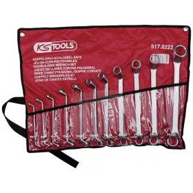 KS-TOOLS Csillagkulcs készlet 6-32mm 12 részes 517.0222