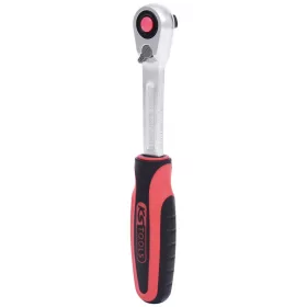   KS-TOOLS Racsnis hajtókar 1/4" irányváltós, gyors 140mm 920.1490