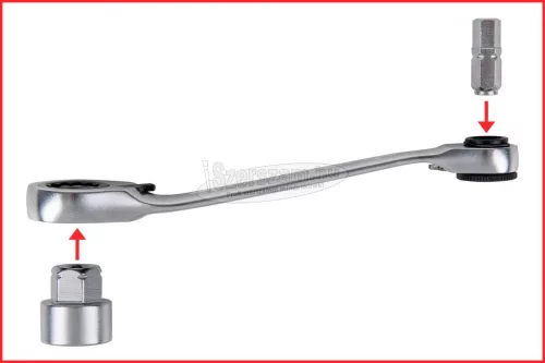 KS-TOOLS Dugókulcs készlet + bitek 1/4"  5-14 mm 31részes 918.3050