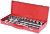 KS-TOOLS Dugókulcs készlet 1/2" 10-32 mm 24 részes 6szög 917.4024