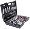 KS-TOOLS Dugókulcs készlet + rátűző 1/4"+1/2"R/H 4-32mm/TX 8-30 96részes 917.0796