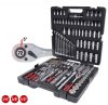 KS-TOOLS Dugókulcs készlet + rátűző 1/4"-1/2"R/H 4-32mm/E4-24/TX 8-40 216részes 917.0216