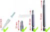 KS-TOOLS Bit készlet, 1/4", gépi és kézi befogóval 208részes FL+SW+PH+PZ+TX+XZ 911.2008