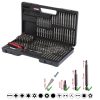 KS-TOOLS Bit készlet, 1/4", gépi és kézi befogóval 208részes FL+SW+PH+PZ+TX+XZ 911.2008