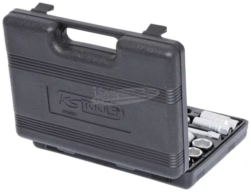 KS-TOOLS Dugókulcs készlet + rátűző 3/8" 61részes 911.0661
