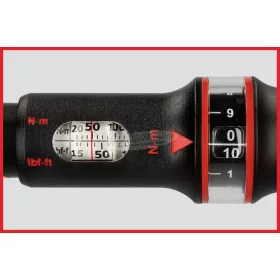   KS-TOOLS Nyomatékkulcs, irányváltós fej, kalibrálva 80-420Nm/1,0 mm R 1/2" 516.1582
