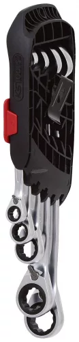 KS-TOOLS Csillag-villáskulcs racsnis készlet 8-19 mm 5 Részes 503.4255